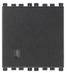Vimar Intrerupator modular cu revenire 10A 2M VIMAR Arke gri (VIM-19008.2)