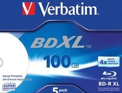 Verbatim BD-R XL 100GB 4X (43789)
