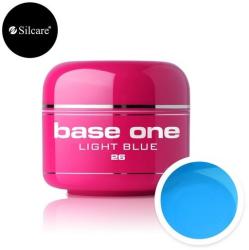 Silcare Gel uv Base One Color Light Blue 5g