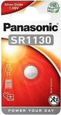 Panasonic 1, 5V ezüst-oxid óraelem 1db (SR1130/1BP) (SR1130-1BP)