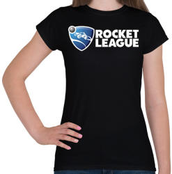 printfashion rocket league - Női póló - Fekete (2835193)