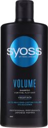 Syoss Șampon pentru volumul părului - Syoss Volume Violet Rice Shampoo 440 ml