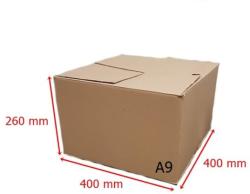Fiorex Kartondoboz, A9, 400x400x260 mm TF doboz