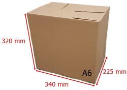 Fiorex Kartondoboz, A6, 340x225x320 mm TF doboz