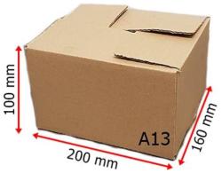 Fiorex Kartondoboz, A13, 200x160x120 mm TF doboz