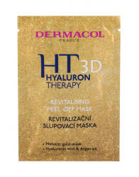 Dermacol 3D Hyaluron Therapy Revitalising Peel-Off mască de față 15 ml pentru femei Masca de fata