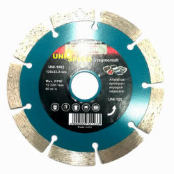FORCUT For Cut Uni Speed gyémánt vágókorong 125mm szegmenses UNI-1002 (FLEX-701237)