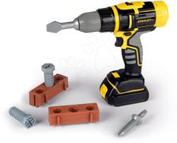 Smoby Mașină de găurit mecanică Stanley Smoby cu 2 extensii și accesorii (SM360148)