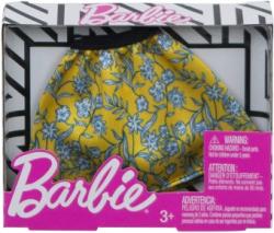 Mattel Barbie Fusta Galbena Flori FXH86