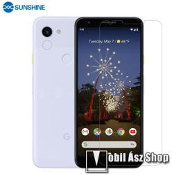 SUNSHINE Hydrogel TPU képernyővédő fólia - Ultra Clear, ÖNREGENERÁLÓ! - 1db, TOKBARÁT - Google Pixel 3a