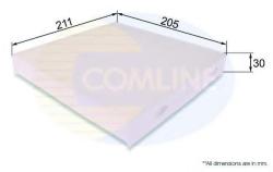 COMLINE Filtru polen / aer habitaclu HONDA INSIGHT (ZE) (2009 - 2016) COMLINE EKF306
