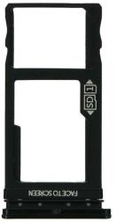  tel-szalk-153571 Motorola One Vision fekete SIM kártya tálca (1 SIM kártyás telefonokhoz) (tel-szalk-153571)
