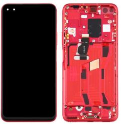  NBA001LCD009858 Huawei Nova 6 5G piros LCD kijelző érintővel kerettel előlap (NBA001LCD009858)