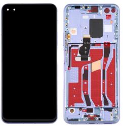  NBA001LCD009857 Huawei Nova 6 5G lila LCD kijelző érintővel kerettel előlap (NBA001LCD009857)