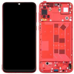 NBA001LCD009845 Huawei Nova 5 Pro piros LCD kijelző érintővel kerettel előlap (NBA001LCD009845)