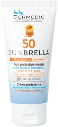 DERMEDIC Sunbrella Fényvédő arckrém gyermekeknek és babáknak SPF50 50g - smaragd-gyogyszertar