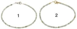  Bratara Fluorit Verde Rotund Fatetat - 2x2 mm - Accesorii AG 925 - GF