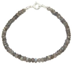  Bratara Labradorit Disc Fatetat - 1-2 x 3-3, 5 mm - Accesorii AG 925