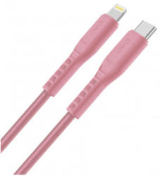 Uniq Cablu Date Type C la Lightning Uniq Flex PINK 3A 1.2m Roz