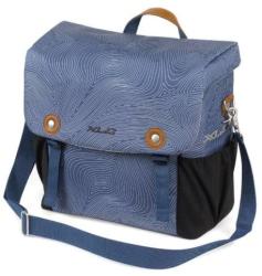XLC BA-S87 egy részes csomagtartó táska, 16L, csíkos, kék
