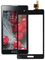 tel-szalk-153944 Lg Optimus L7Ii fekete Érintőpanel -kijelző nélkül -digitizer (tel-szalk-153944)