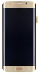 NBA001LCD009928 Samsung Galaxy S6 Edge Plus G928 arany OEM LCD kijelző érintővel kerettel előlap (NBA001LCD009928)