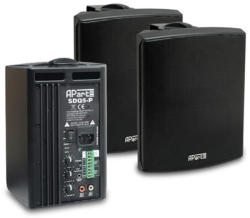 Biamp Apart SDQ5P Black Monitor de scena