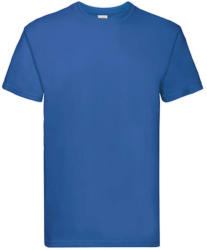 Fruit of the Loom Csomag akciós póló (minimum 3 db) Uniszex póló Rövid ujjú Fruit of the Loom Super Premium Tee - 2XL, Királykék