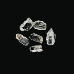  Topaz Alb Cristal Natural Brut - 17-21 x 9-13 mm - ( S) - 1 Buc