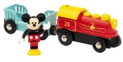 Trenulet cu baterii Mickey Mouse BRIO