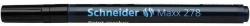 Schneider Marker cu vopsea SCHNEIDER Maxx 278, varf rotund 0.8mm - negru (S-127801) - officeclass