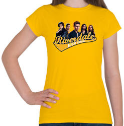 printfashion Riverdale - Női póló - Sárga (2863627)