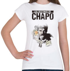 printfashion El Chapo - Női póló - Fehér (2861311)
