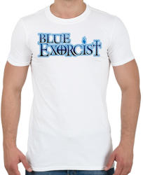 printfashion Blue Exorcist - Férfi póló - Fehér (2859907)