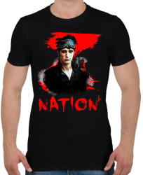 printfashion z nation-10k - Férfi póló - Fekete (2853506)