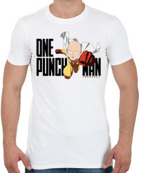 printfashion One Punch Man - Férfi póló - Fehér (2850595)