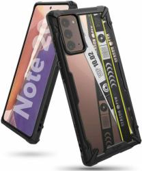 Ringke Husa Ringke Fusion X Ticket Band Transparent/Negru pentru Samsung Galaxy Note 20 (8809716077656)