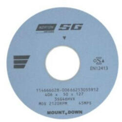 Norton Egyenes köszörűkorong Ø508x50x203, 2 mm 3SG 60 K VX (CT355088)