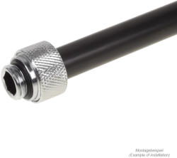 Alphacool Eiszapfen 12mm HardTube fitting G1/4 merev és karbon csövekhez - Chrome /17283/