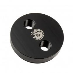 Bitspower Z-Cap III 2x G1/4 Zoll - POM Edition (BP-WTZPC3-BK)