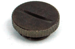  Phobya záródugó G1/4 Zoll - érdes - black nickel /68080/