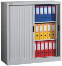  Dulap metalic Asamblat cu usi tip tambur 2 rafturi, 1000x420x1200 mm (LxlxH), 50 kg/polita , FIRST (96002316) Dulap arhivare