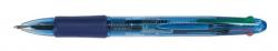 Q-CONNECT Pix cu 4 culori, varf 1.0 mm, rubber grip, Q-Connect - (N, A, R, V) - culori asortate (KF01938) - officeclass