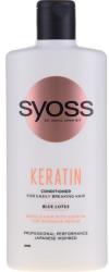 Syoss Balsam pentru păr deteriorat și fragil - Syoss Keratin Hair Perfection Conditioner Blue Lotus 440 ml