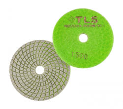 TLS SPIDER10-P1500-d100 mm-gyémánt csiszolókorong-polírozó korong-vizes