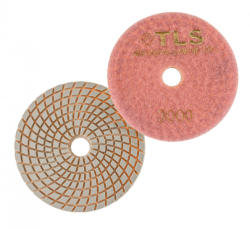 TLS SPIDER10-P3000-d100 mm-gyémánt csiszolókorong-polírozó korong-vizes
