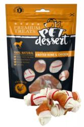 Pet's Dessert Knoted Bone&Chicken Recompense Caini 80 gr