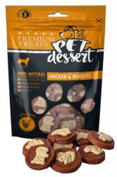 Pet's Dessert Chicken&Biscuits Recompense Pentru Caini 80 gr