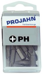 PROJAHN Bit Philips 1/4" PROJAHN, PH1-PH3, 100 buc/set