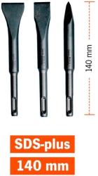 PROJAHN Set de 3 dalti scurte PROJAHN prindere SDS-PLUS